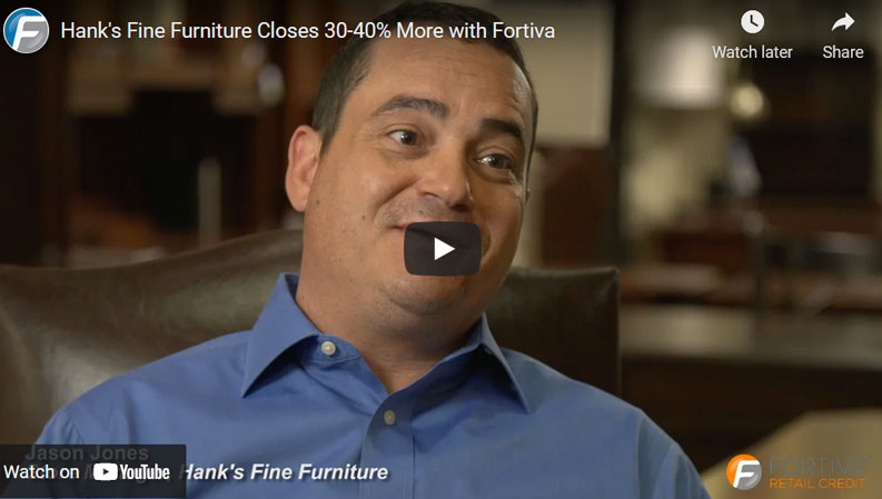 Hank’s Fine Furniture Up 30-40%