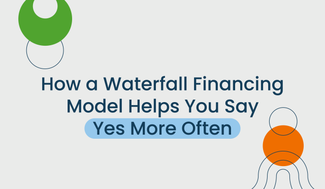 how waterfall financing helps retailers approve more customers